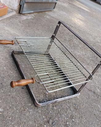 Griglia barbecue per camino o ambiente interno