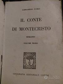 IL CONTE DI MONTECRISTO VOLUME I 
