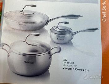 batteria pentole tupperware 