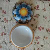 Portagioie di Caltagirone dipinto a mano