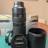 Obiettivo Tamron SP 150-600mm f/5-6.3 Di VC USD