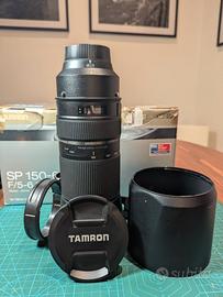 Obiettivo Tamron SP 150-600mm f/5-6.3 Di VC USD