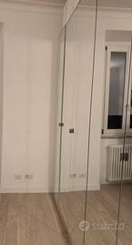 Armadio 6 ante a specchio