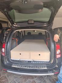 Box Camperizzazione Dacia Duster (Sleep Pack)