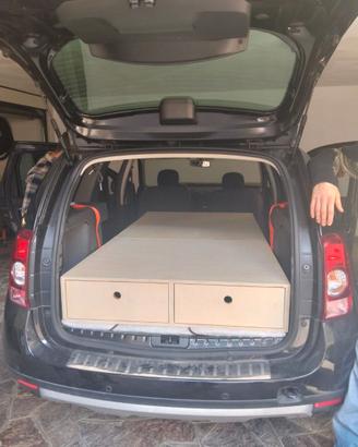 Box Camperizzazione Dacia Duster (Sleep Pack)