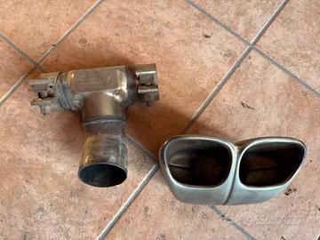 Terminale di scarico porsche cayman / boxster inox