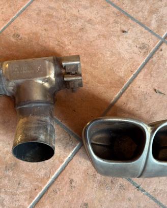 Terminale di scarico porsche cayman / boxster inox