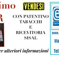 292/14 BAR TAVOLA CALDA + patentino Tabacchi