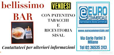 292/14 BAR TAVOLA CALDA + patentino Tabacchi