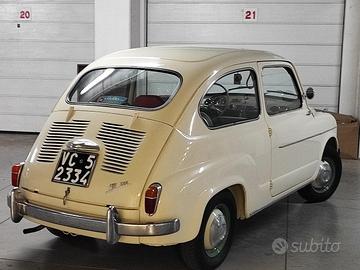 Splendida FIAT 600 del 1958 Targa Oro ASI e CRS