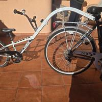 trail carrello bici bambino tandem