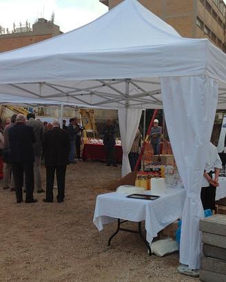 Set 4 Copripalo QT nuovi eleganti per Gazebo