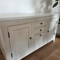 Credenza/Mobile Buffet Versatile Bianco - Stile Ru