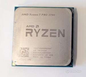 Ryzen 7 Pro 2700 con dissipatore