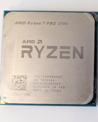 Ryzen 7 Pro 2700 con dissipatore