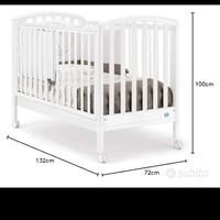 Letto bambini con materasso