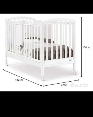 Letto bambini con materasso