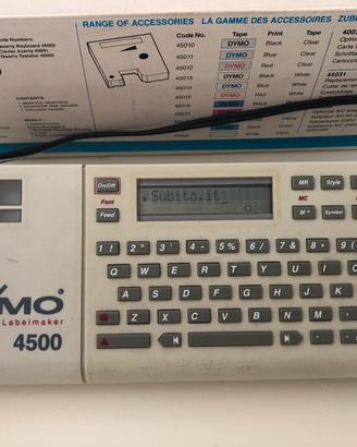 Etichettatrice Elettronica Dymo 4500