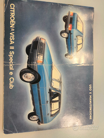 Manuale manutenzione citroen visa II special