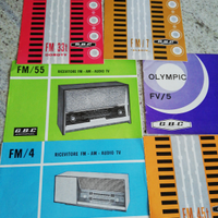 Phonola e GBC manuali/ dati tecnici