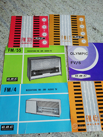 Phonola e GBC manuali/ dati tecnici