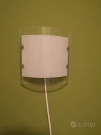 2 Applique da muro con interruttote