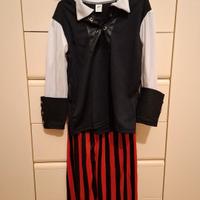 vestito pirata 3/4 anni