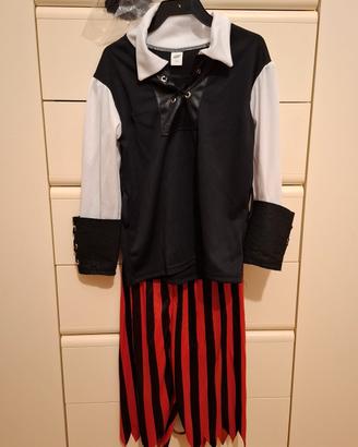 vestito pirata 3/4 anni