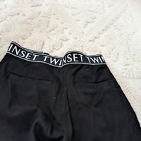 Pantaloni TWINSET Girl – Neri con Elastico Logato