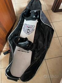 Snowboard Drake DF Team +attacchi+custodia