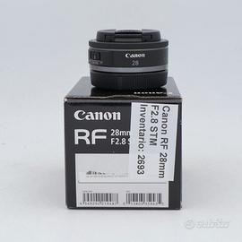 Canon RF 28mm f2.8 STM Pari al nuovo