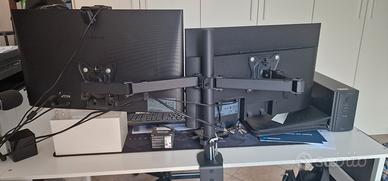 Supporto doppio monitor PC