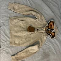 Felpa burberry grigia taglia S/XS