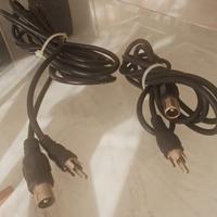 2 cavi tipo coassiali