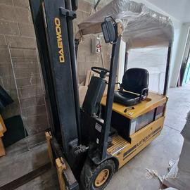 Carrello elevatore elettrico Daewoo 1,8t con trasl