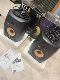 KRK VXT 6 Coppia Imballi Originali