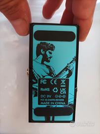 Mini pedale reverb effetti chitarra