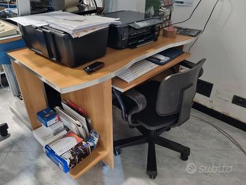 SCRIVANIA PORTA COMPUTER 