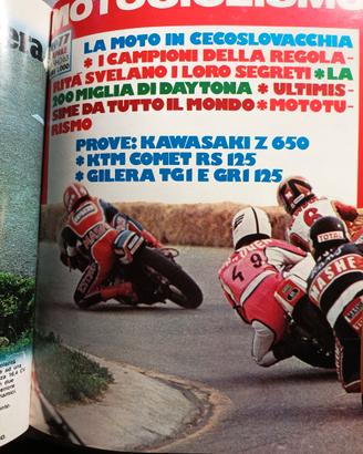 Rivista MOTOCICLISMO numero 4 del 1977