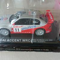 Modellino Hyundai Accent WRC 2003