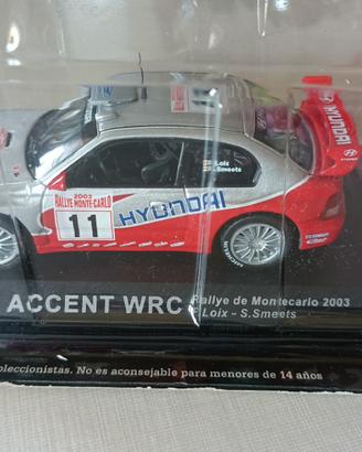 Modellino Hyundai Accent WRC 2003