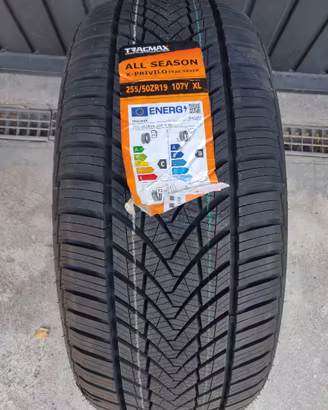 Pneumatico 4 stagioni tracmax  255/50zr19