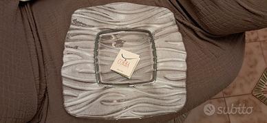 Vassoio in cristallo