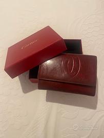 Portafoglio donna Cartier con scatola originale