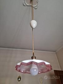 Lampada a sospensione vintage