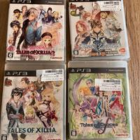 Tales collection PS3 - 4 giochi jap