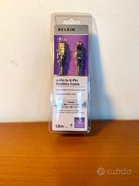 BELKIN 4-PIN TO 6-PIN FIREWIRE CABLE 1.8M