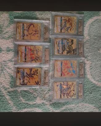 Lotto carte Pokemon japanese tag team bgs 9,5