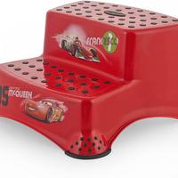 Sgabello antiscivolo 2 gradini per bambini. Cars