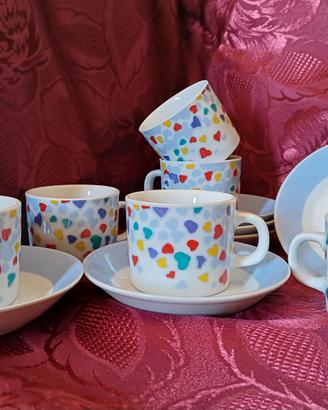 Set da 6 tazzine con piattino  NAJ-OLEARI + omaggi